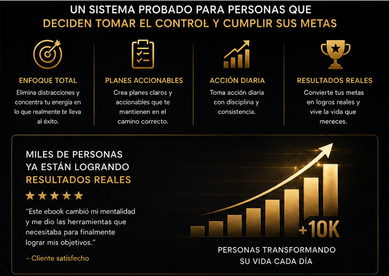 1. DISCIPLINA IMPARABLE™ El Sistema para Cumplir tus Metas y Recuperar el Control de tu Vida